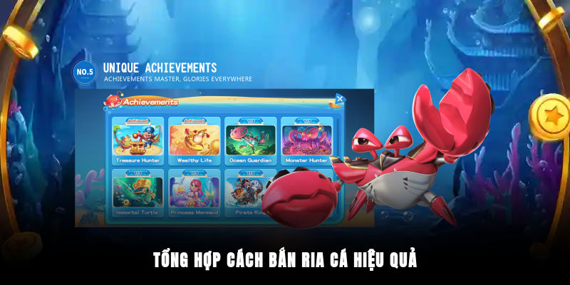 Tổng hợp cách bắn ria cá hiệu quả